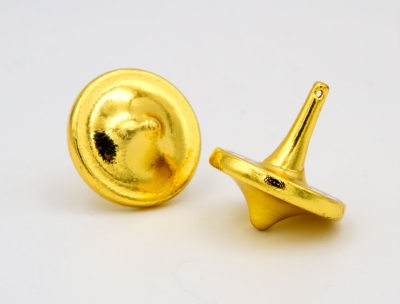 CS190 - Metall-Tellerkreisel gold