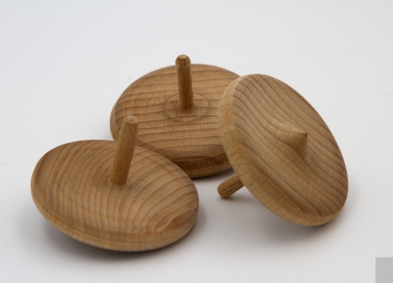 RK100 - Wood spinning top