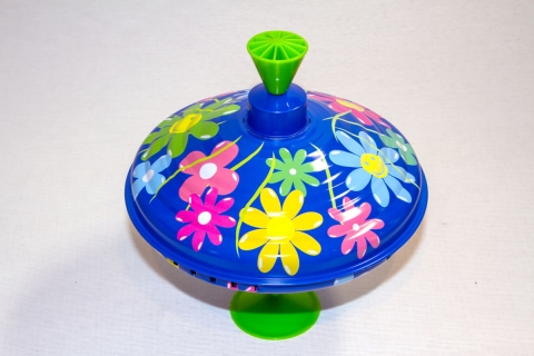 KS609 - Flowers - humming top - Rarity