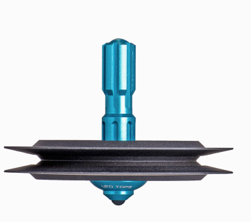 UFO1183 - Metal spinning top Lubbock black titan