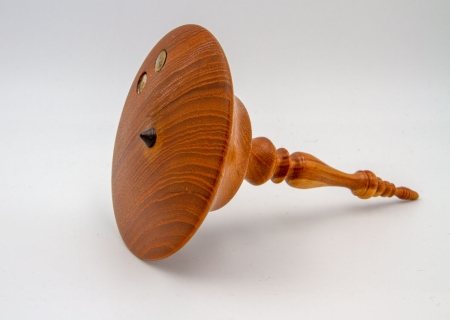 KS614-Wood spinning top